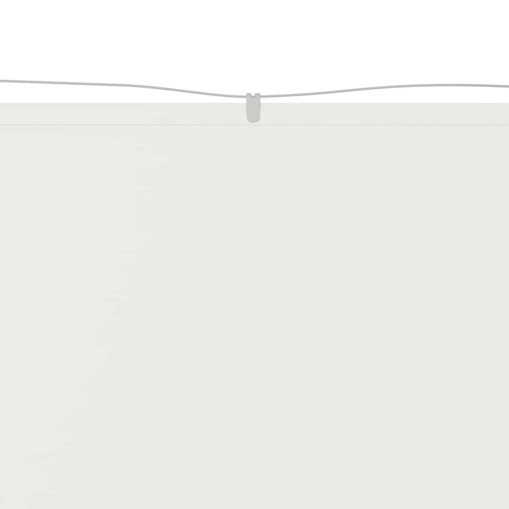 lodret markise 180x1200 cm oxfordstof hvid