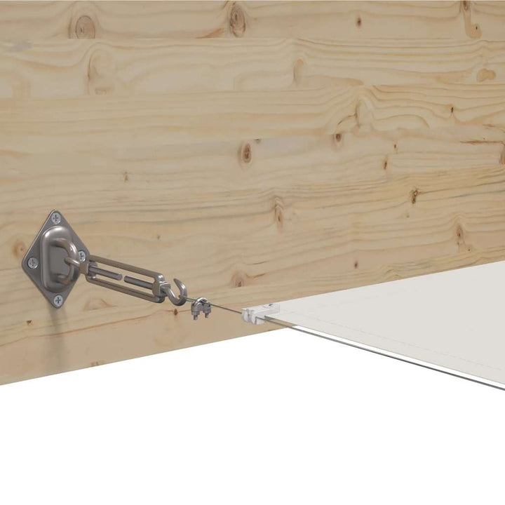lodret markise 180x1200 cm oxfordstof hvid