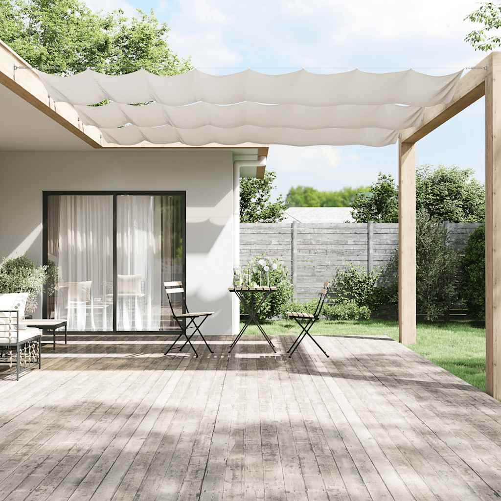 lodret markise 180x1200 cm oxfordstof hvid