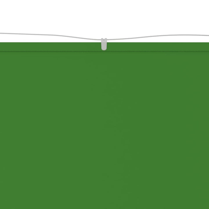 lodret markise 100x420 cm oxfordstof lysegrøn