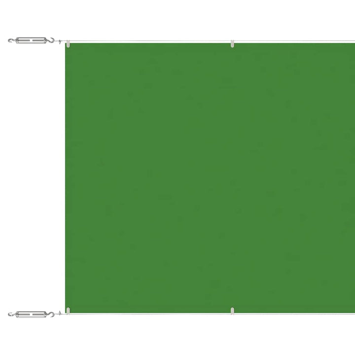 lodret markise 100x1200 cm oxfordstof lysegrøn