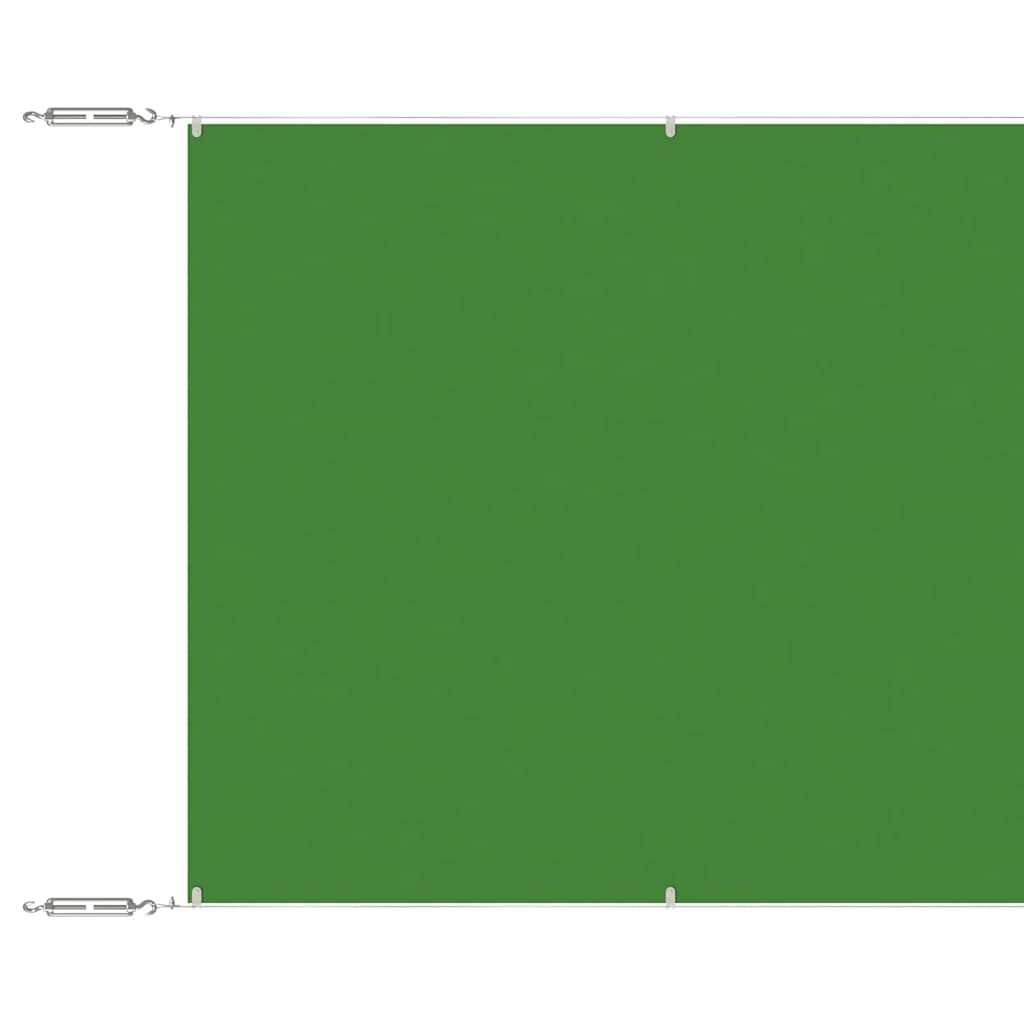 lodret markise 180x1000 cm oxfordstof lysegrøn
