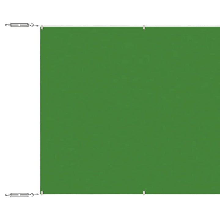 lodret markise 180x1000 cm oxfordstof lysegrøn