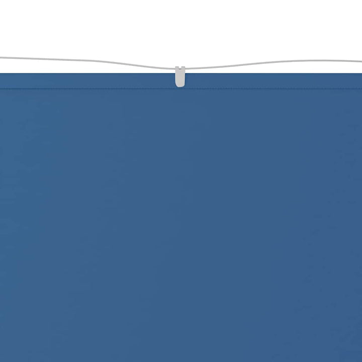 lodret markise 100x600 cm oxfordstof blå