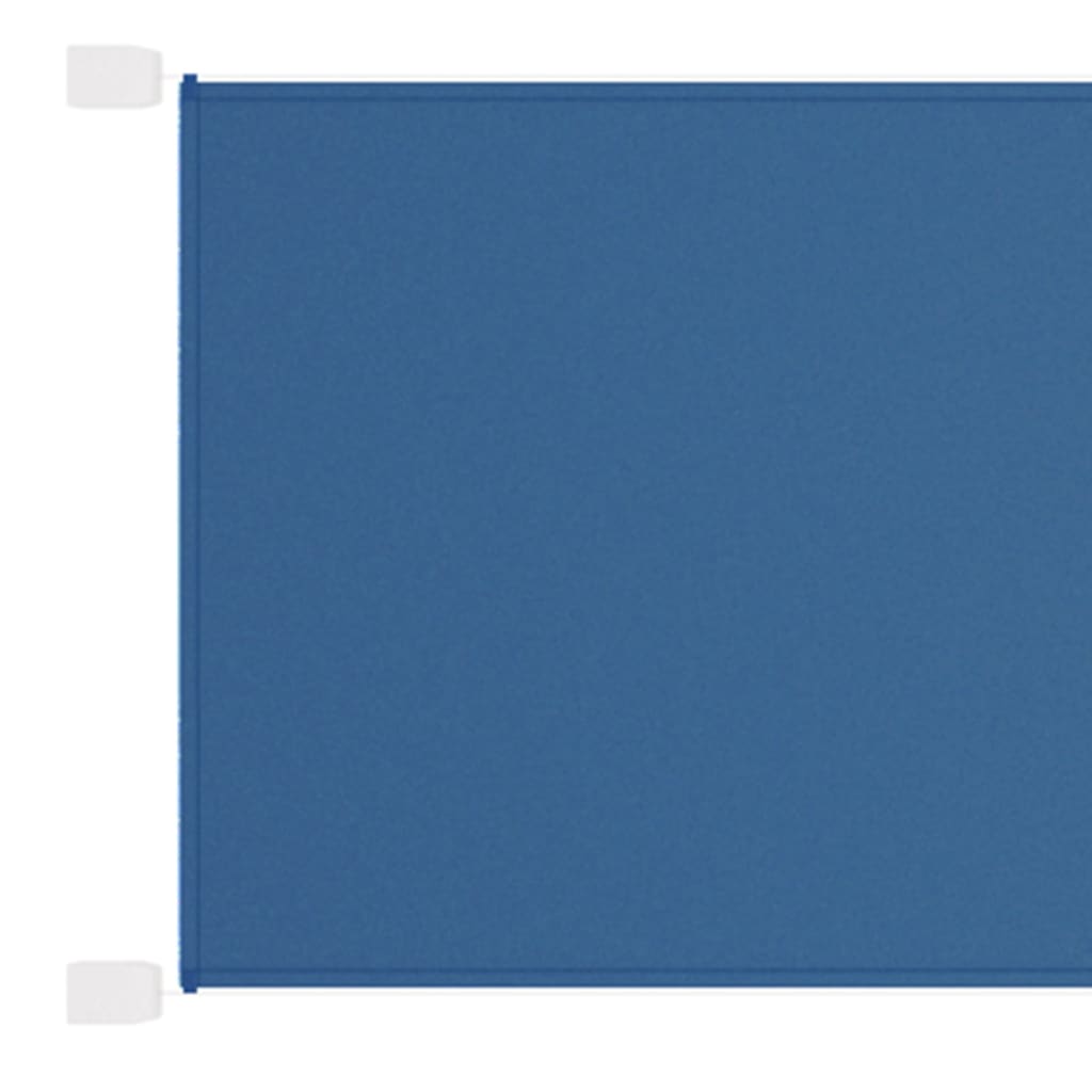 lodret markise 140x420 cm oxfordstof blå