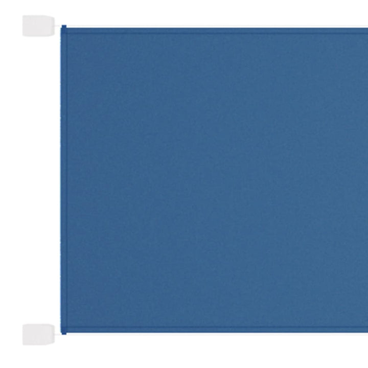 lodret markise 140x420 cm oxfordstof blå