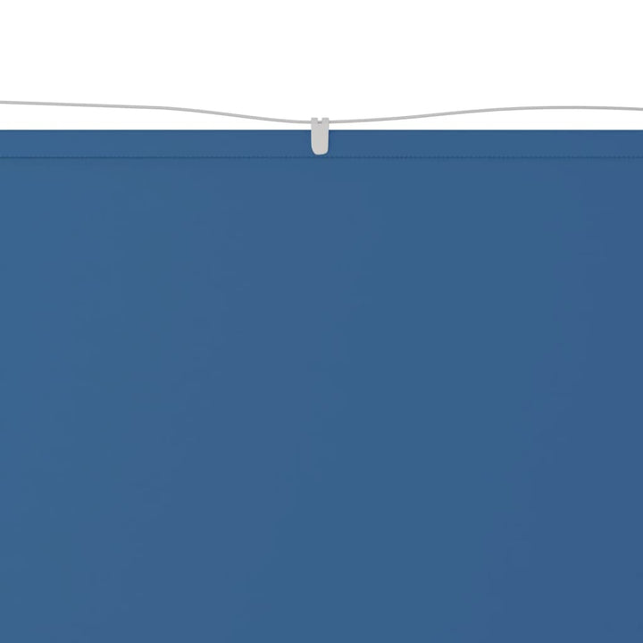 lodret markise 140x420 cm oxfordstof blå
