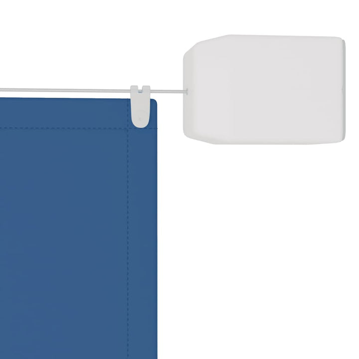lodret markise 140x420 cm oxfordstof blå