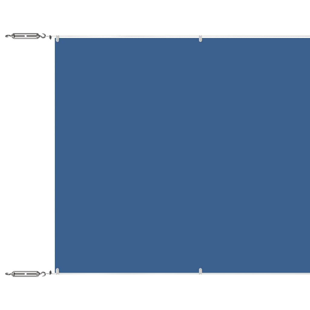 lodret markise 180x800 cm oxfordstof blå