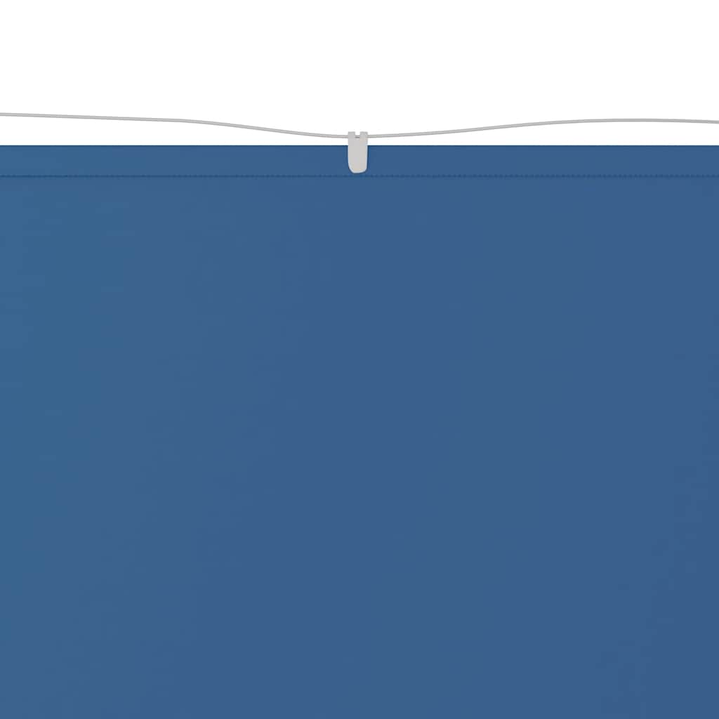 lodret markise 180x800 cm oxfordstof blå