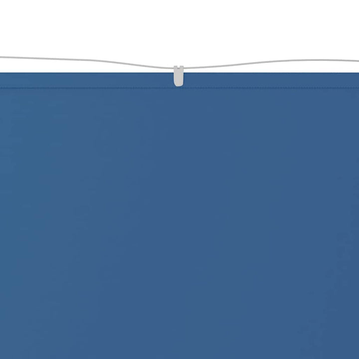 lodret markise 180x800 cm oxfordstof blå
