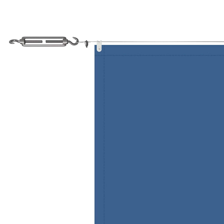 lodret markise 180x800 cm oxfordstof blå