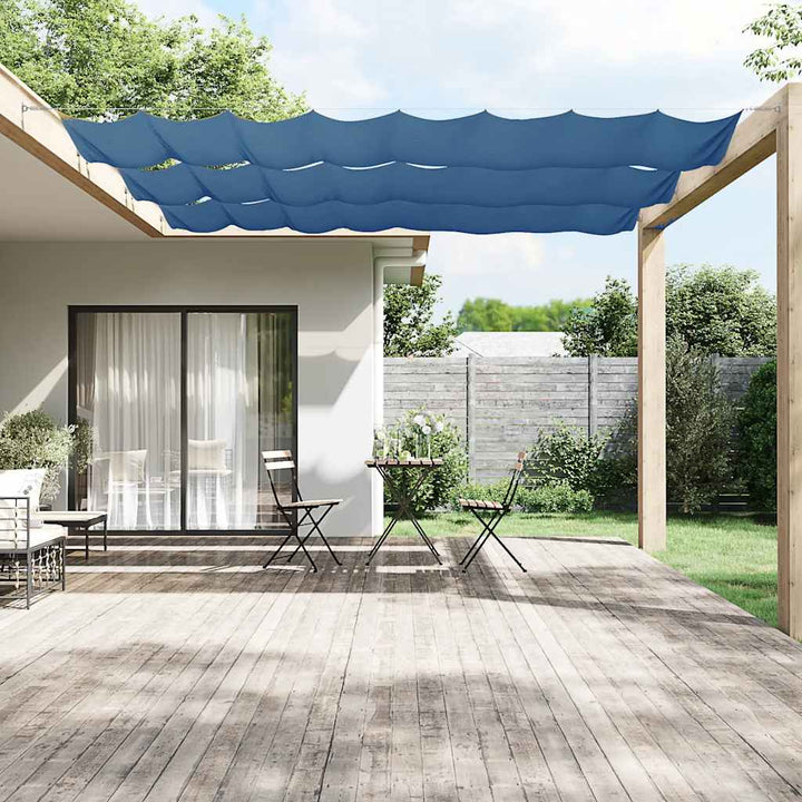 lodret markise 180x800 cm oxfordstof blå
