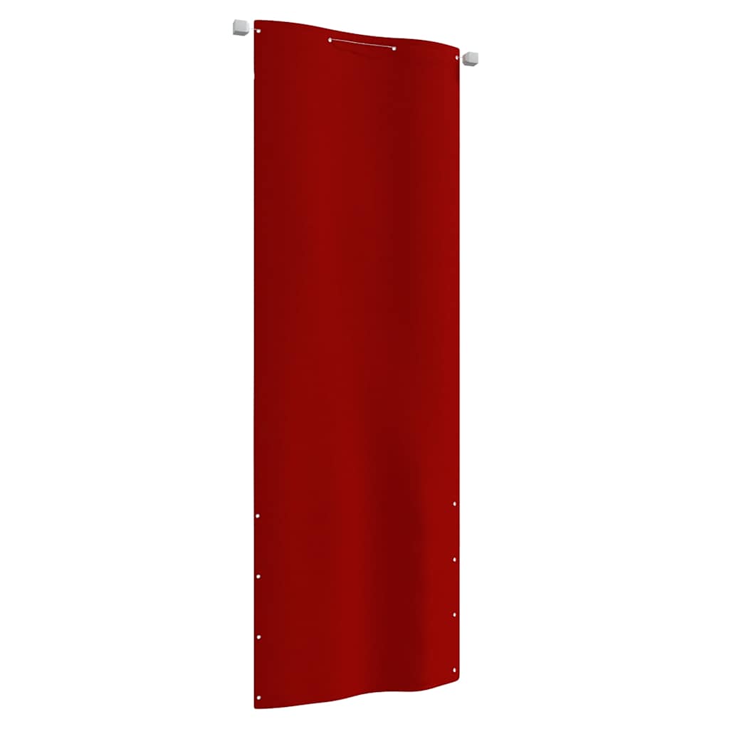 altanafskærmning 80x240 cm oxfordstof rød
