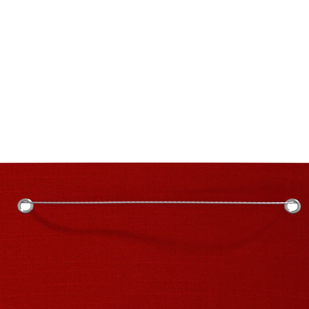 altanafskærmning 140x240 cm oxfordstof rød