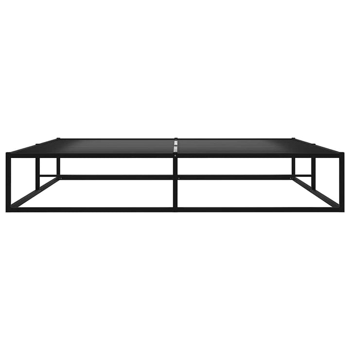 sengestel 140x200 cm metal sort