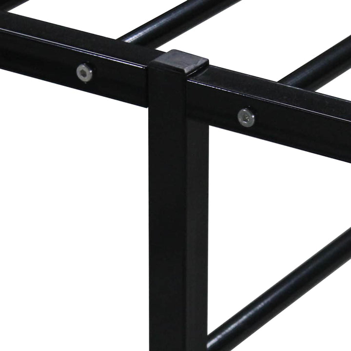 sengestel 160x200 cm metal sort