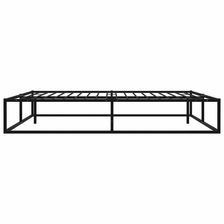 sengestel 200x200 cm metal sort