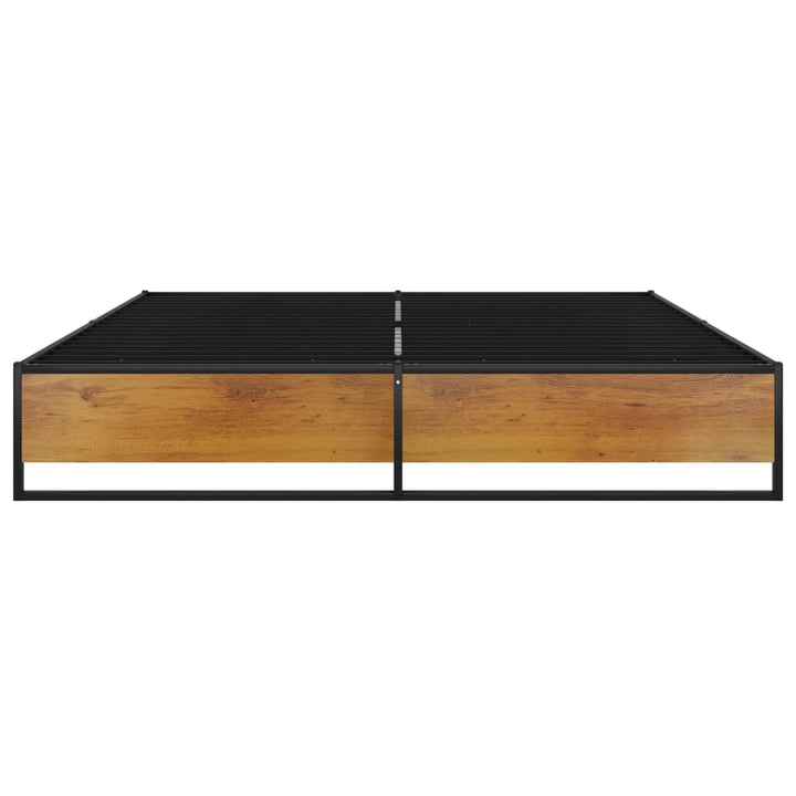 sengestel 180x200 cm metal sort