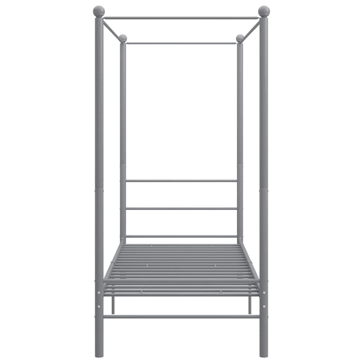 sengestel til himmelseng 90x200 cm metal grå