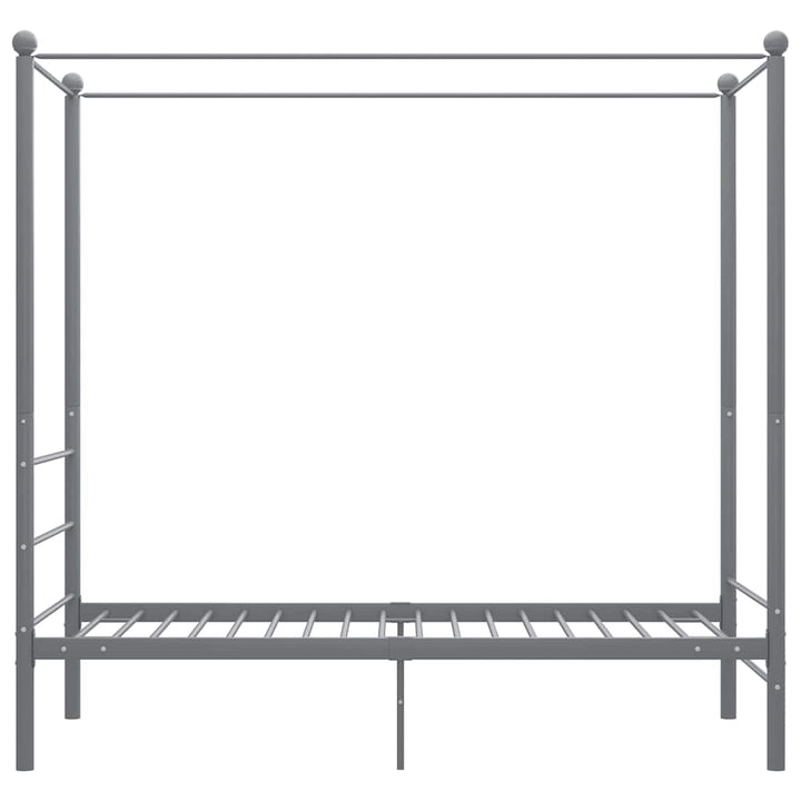 sengestel til himmelseng 90x200 cm metal grå