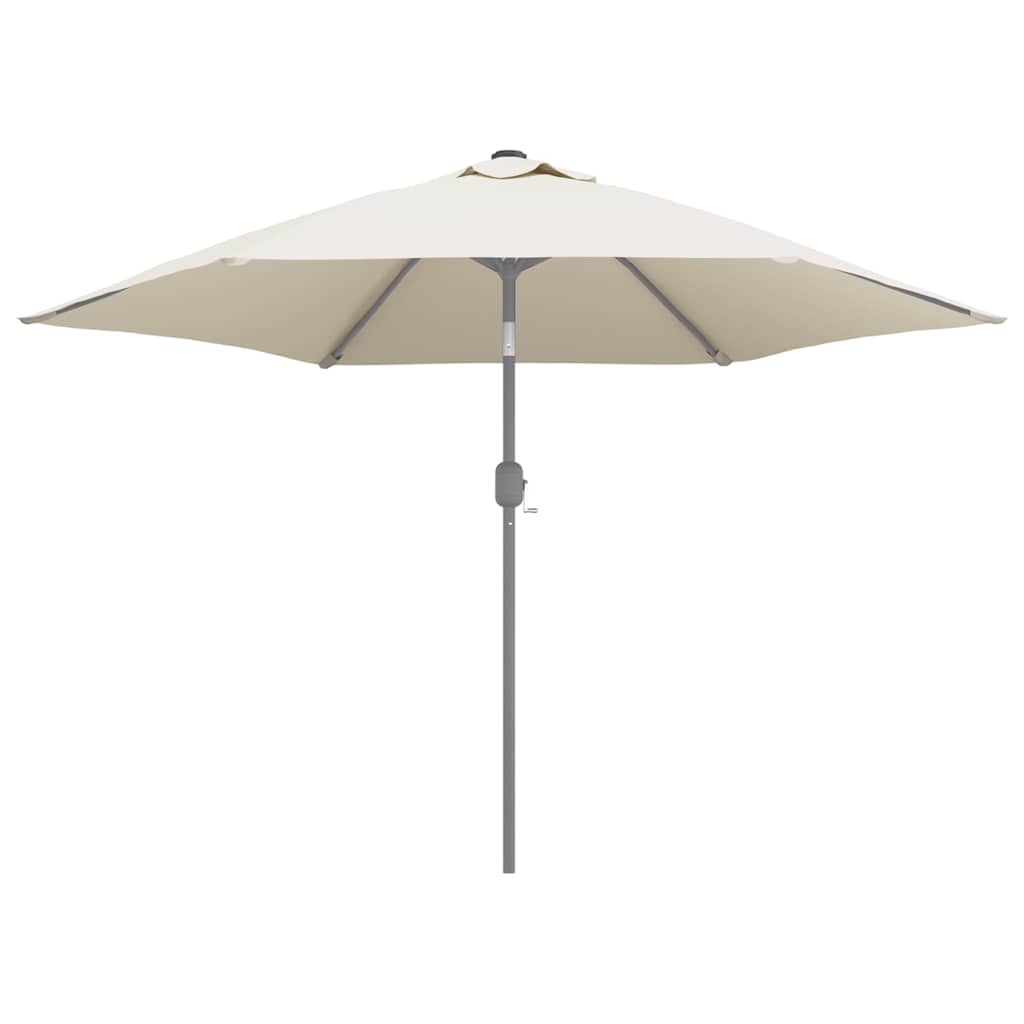 udskiftningsdug til parasol 300 cm sandfarvet