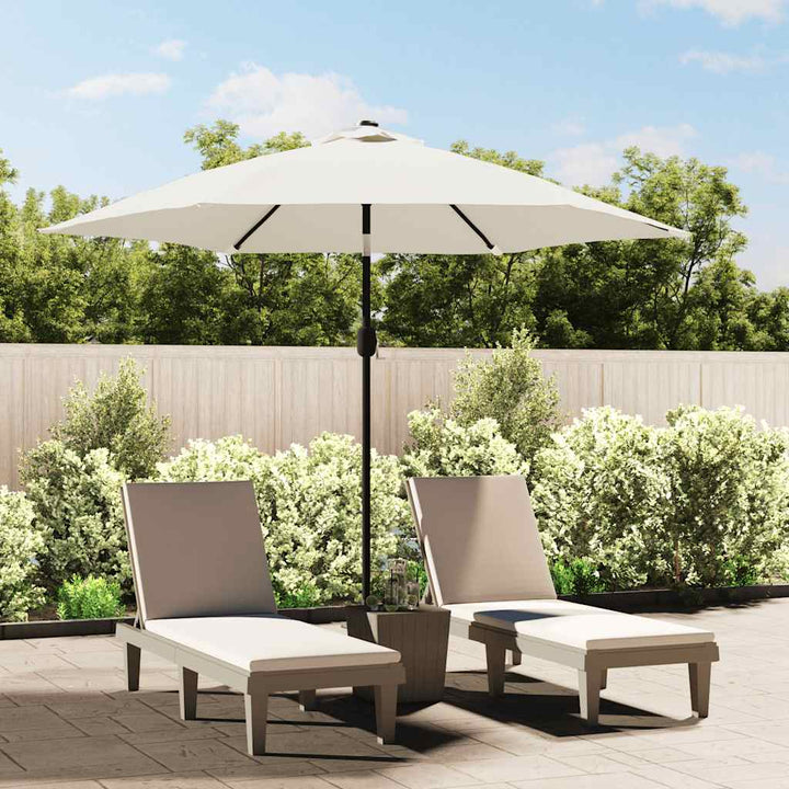 udskiftningsdug til parasol 300 cm sandfarvet