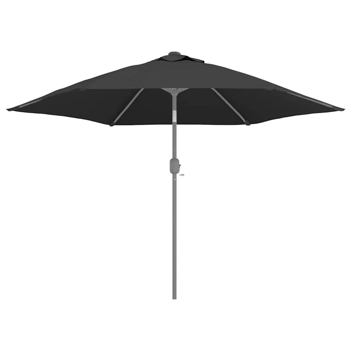 udskiftningsdug til parasol 300 cm antracitgrå