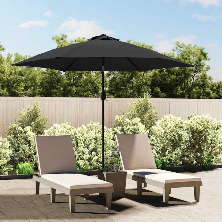 udskiftningsdug til parasol 300 cm antracitgrå
