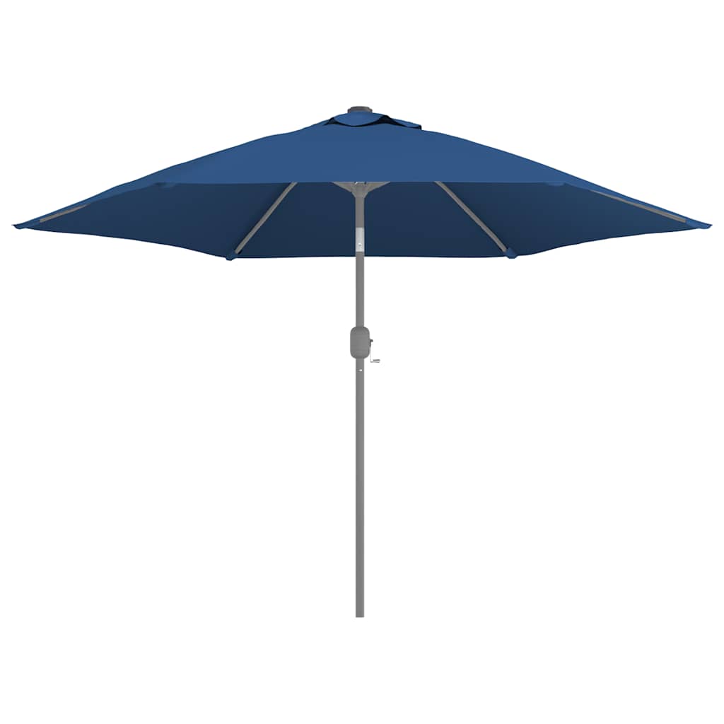 udskiftningsdug til parasol 300 cm azurblå