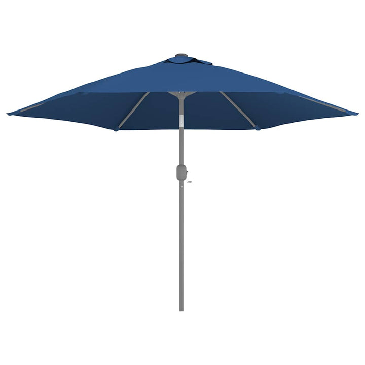 udskiftningsdug til parasol 300 cm azurblå