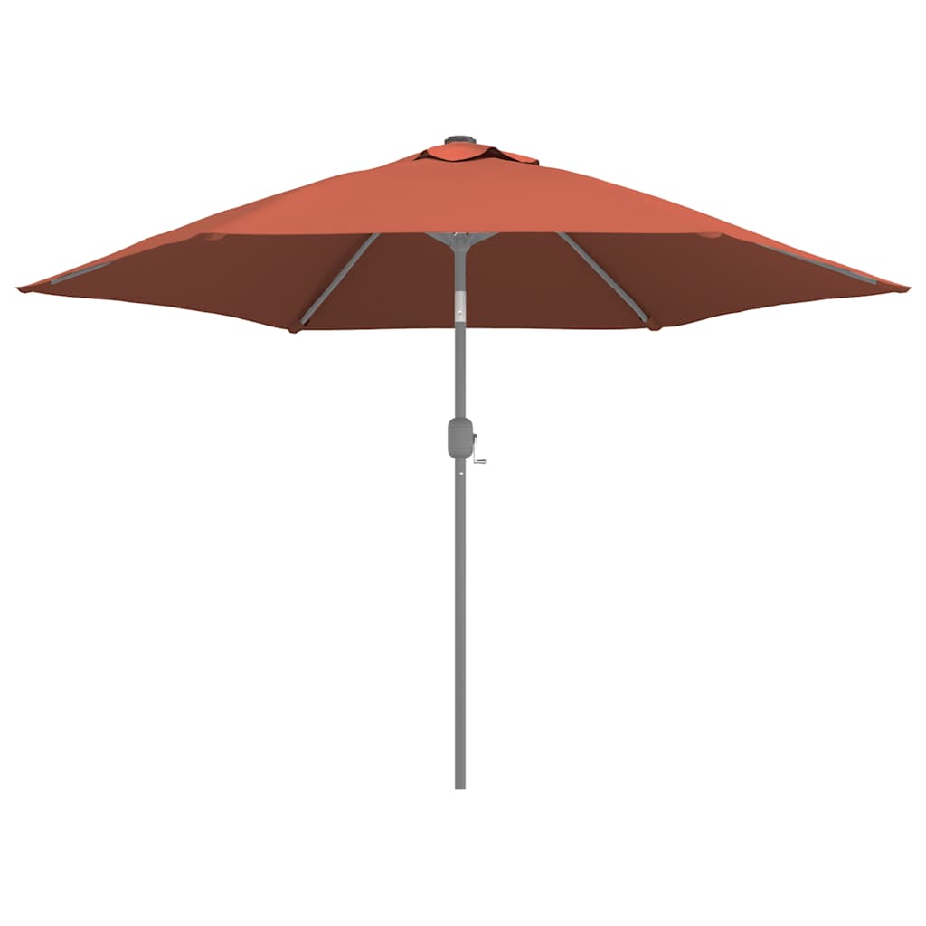 udskiftningsdug til parasol 300 cm terrakotta