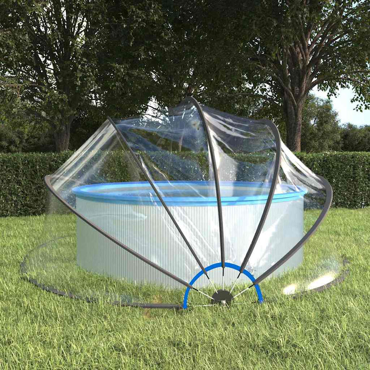 poolkuppel 500x250 cm