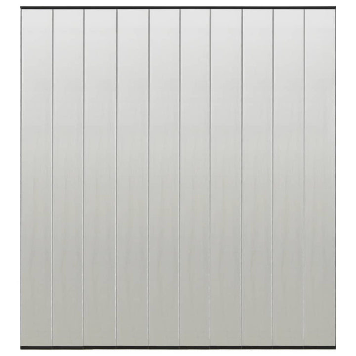 insektnet til dør med netgardin i 10 dele 240x240 cm sort