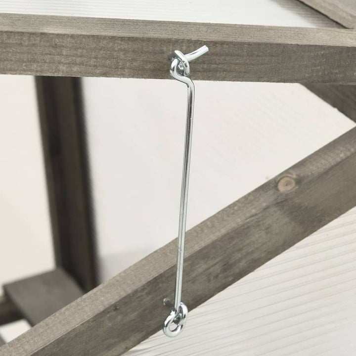 drivhus 60x45x100 cm fyrretræ