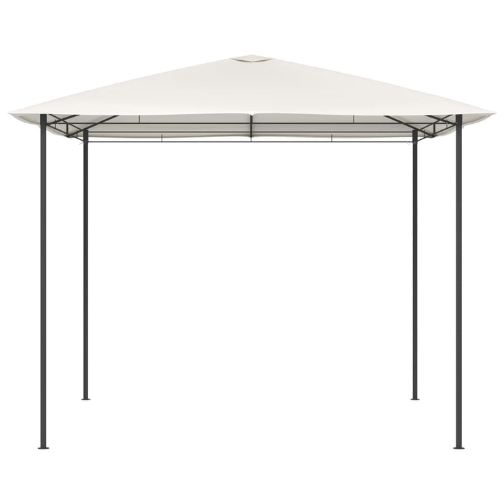 pavillon 3x3x2,6 m 160 g/m² cremefarvet