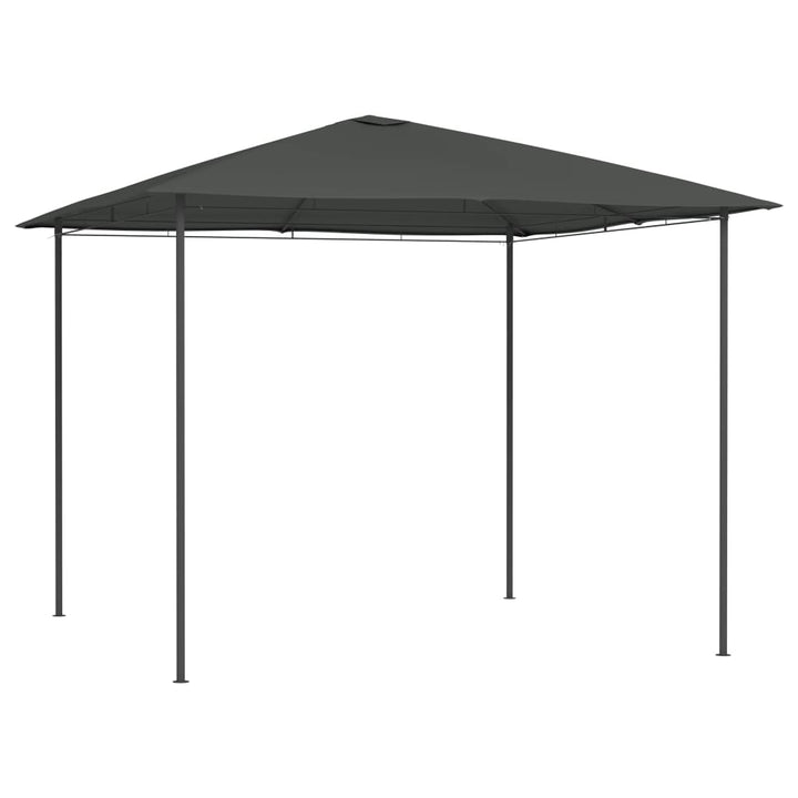 pavillon 3x3x2,6 m 160 g/m² antracitgrå