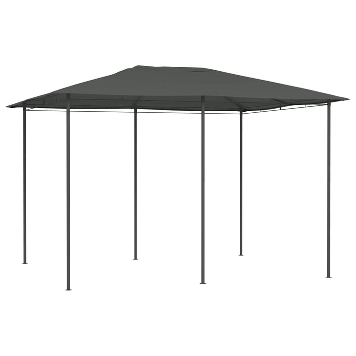 pavillon 3x4x2,6 m 160 g/m² antracitgrå