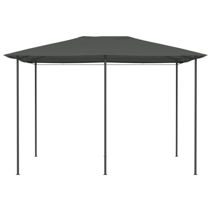 pavillon 3x4x2,6 m 160 g/m² antracitgrå