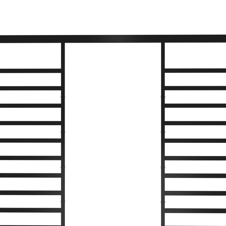 havepavillon med udtrækkeligt tag 4x3x2,3 m 180 g/m² antracit
