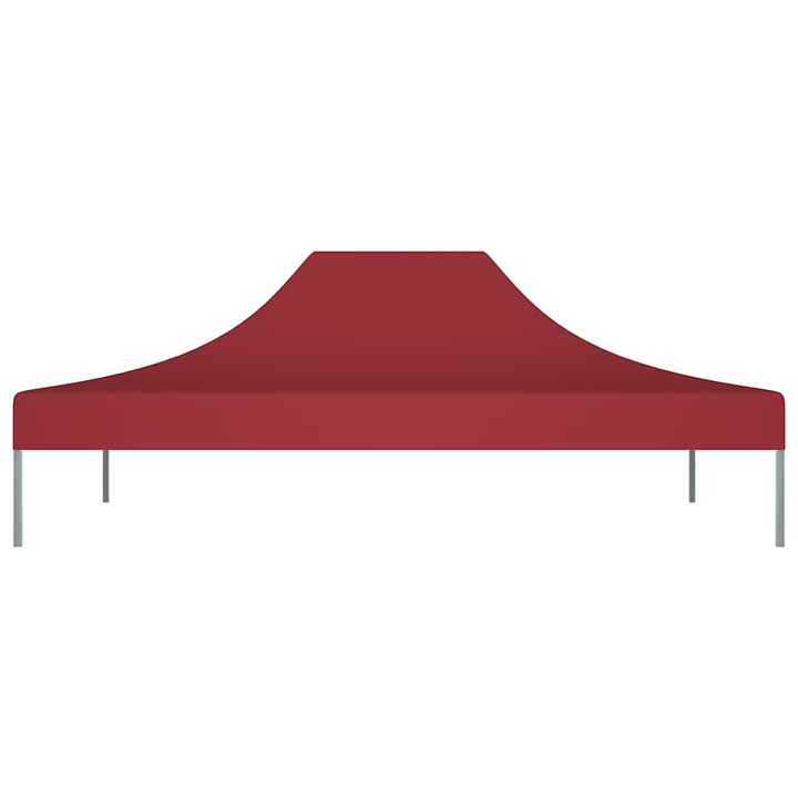 tag til festtelt 4x3 m 270 g/m² bordeauxfarvet