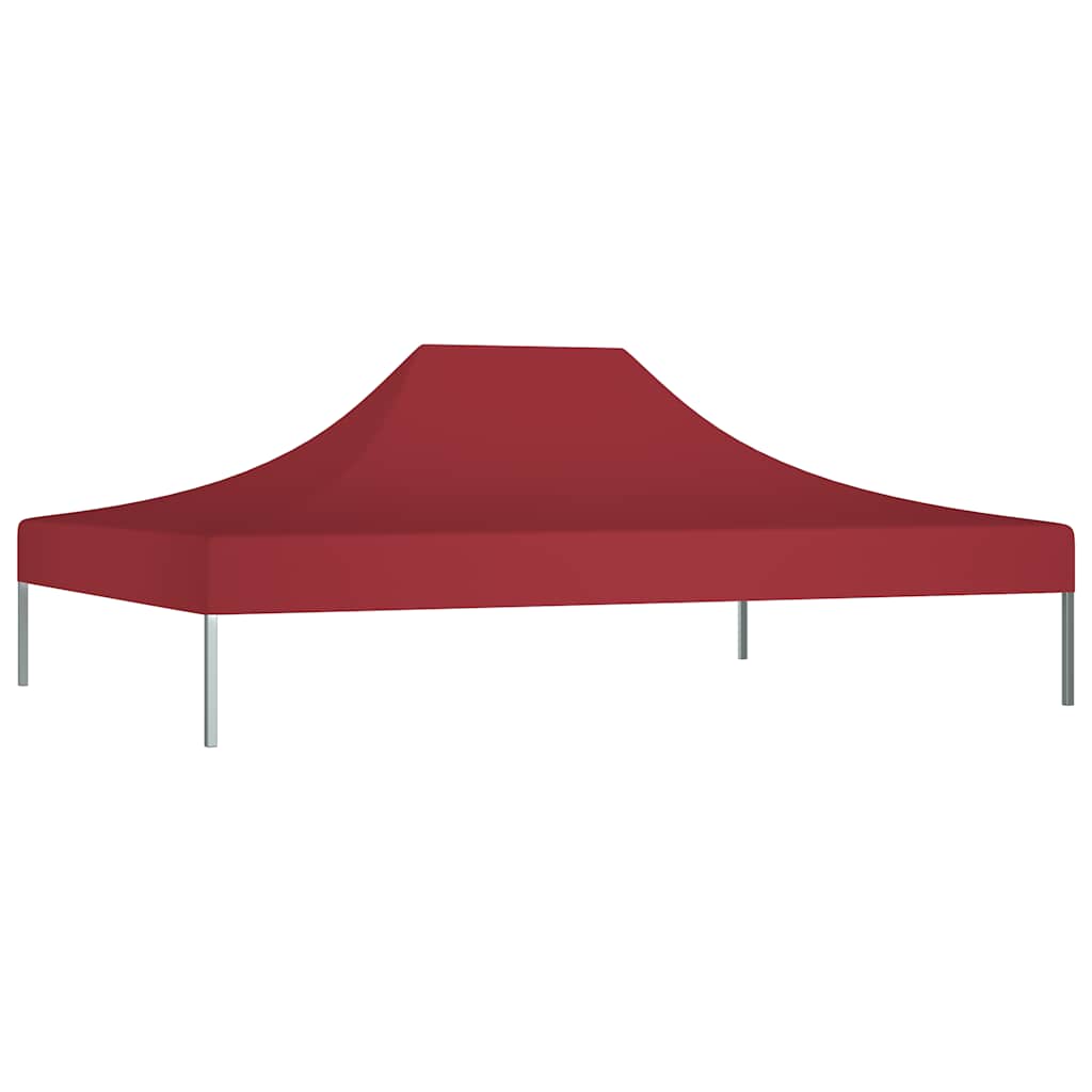tag til festtelt 4,5x3 m 270 g/m² bordeauxfarvet