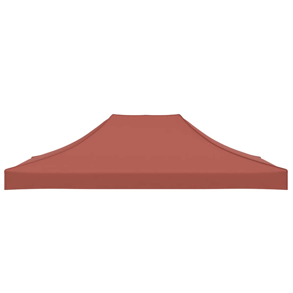 tag til festtelt 4,5x3 m 270 g/m² terrakotta