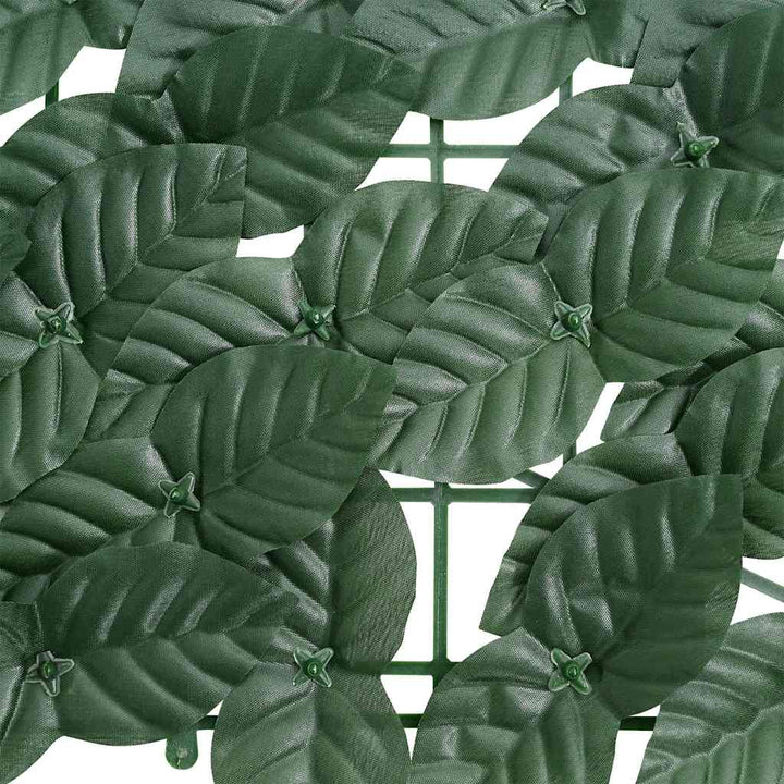 altanafskærmning 300x100 cm mørkegrønne blade