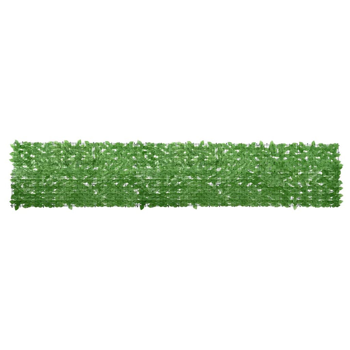 altanafskærmning 400x75 cm grønne blade