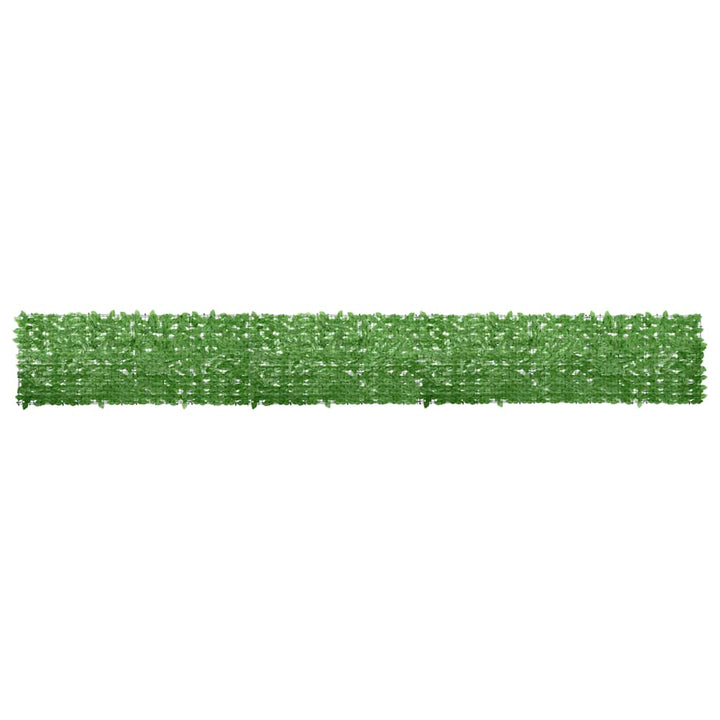 altanafskærmning 600x75 cm grønne blade