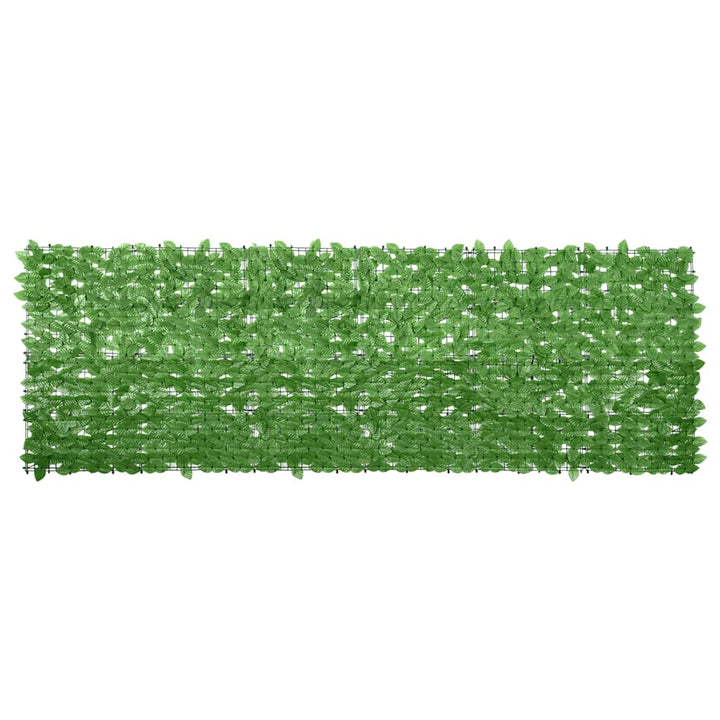 altanafskærmning 300x100 cm grønne blade