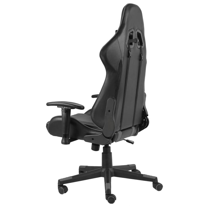 drejelig gamingstol PVC grå