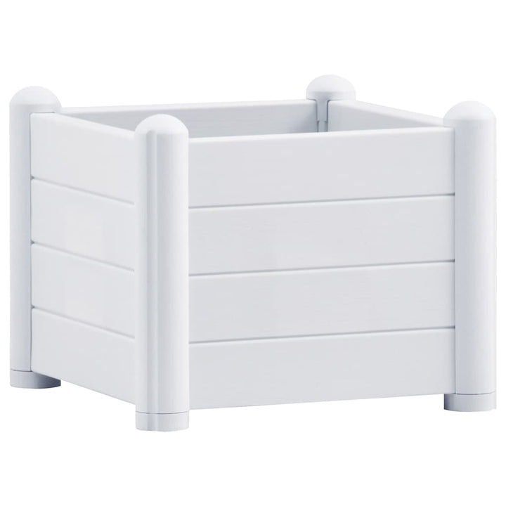 højbed 43x43x35 cm PP hvid