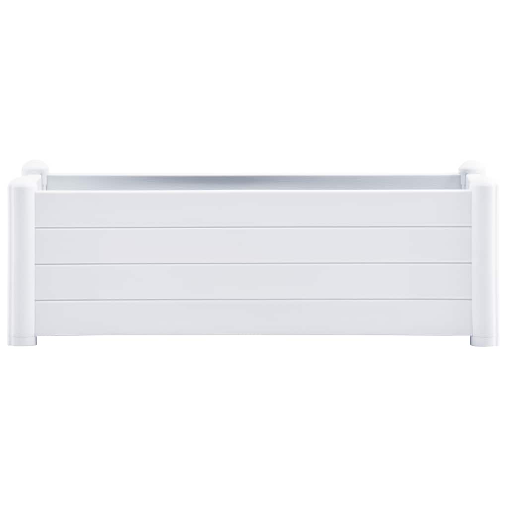 højbed 100x43x35 cm PP hvid